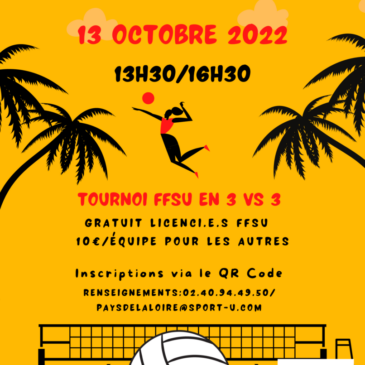 Tournoi Beach Volley