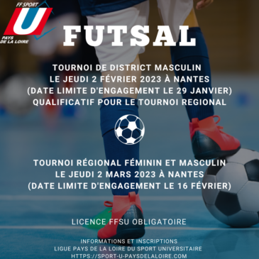 Futsal District – 2 février