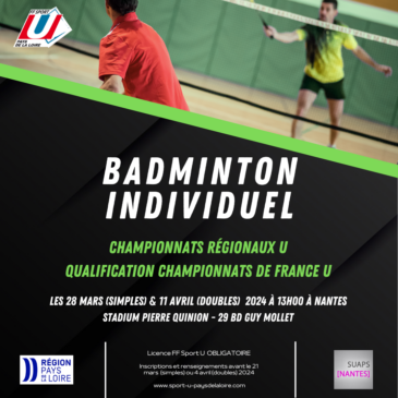 Championnat régional Badminton individuel