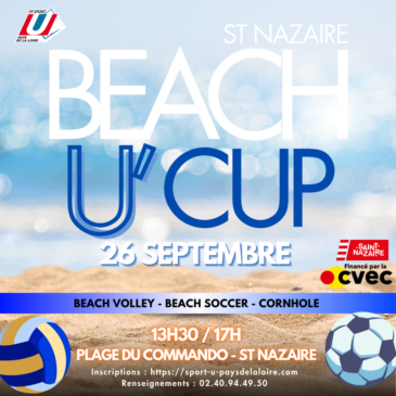 BEACH U’CUP – Saint Nazaire 26 septembre