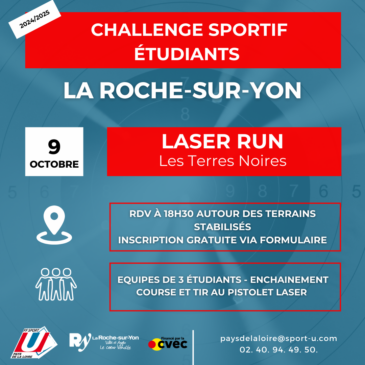 Laser Run – Challenge de la Roche sur Yon