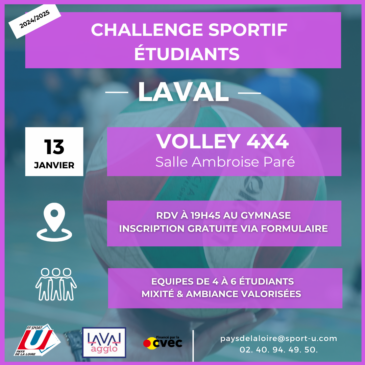 Volley 4×4 à Laval !