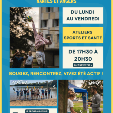 Sport, santé et lien social : le succès de l’Été Actif à Nantes et Angers