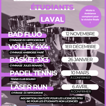 BADMINTON FLUO – LAVAL