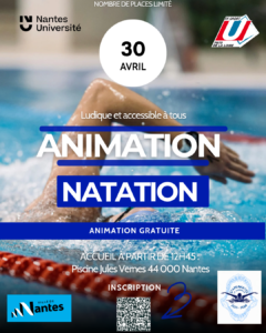 Natation - Animation régionale @ Nantes - Piscine Jules Verne | Nantes | Pays de la Loire | France